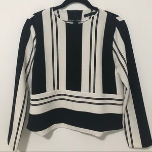stripped Zara blouse